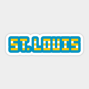 Pixel Hockey City St Louis 2018 3rd Jersey Sticker